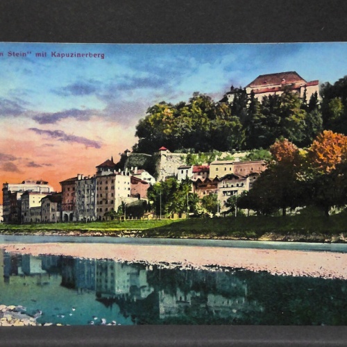 Salzburg Am Stein mit Kapuzinerberg Salzach JW74123