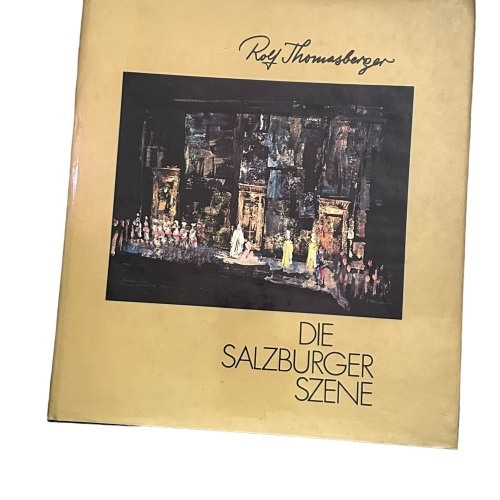 7300 Thomasberger D SALZBURGER SZENE MIT ORIGINAL-SIGNATUR U WIDMUNG D AUTORS