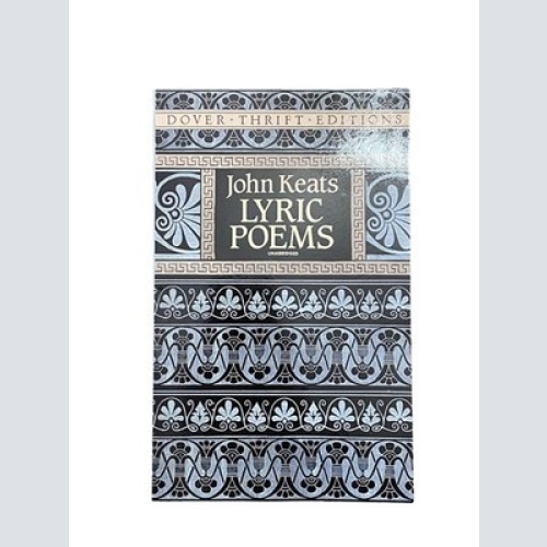 2642 John Keats LYRIC POEMS UNABRIDGED Dover Publications