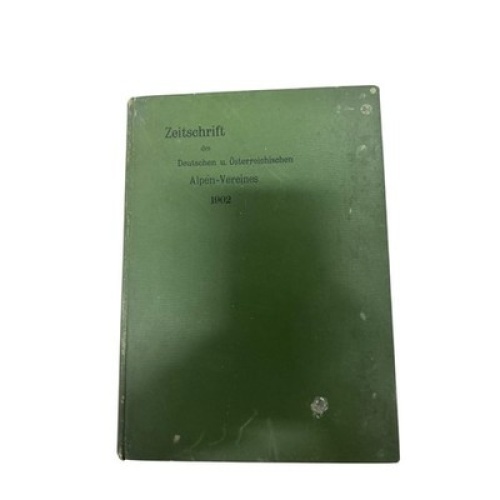 8989 Heinrich Hess ZEITSCHRIFT DES DEUTSCHEN UND ÖSTERREICHISCHEN ALPENVEREINS