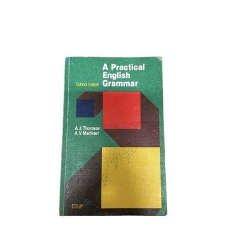 5591 A J Thomson A PRACTICAL ENGLISH GRAMMAR Cornelsen