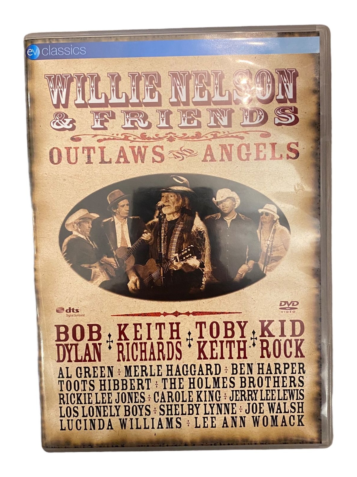 1489 Taurus Productions WILLIE NELSON & FRIENDS - OUTLAWS ANGELS HC
