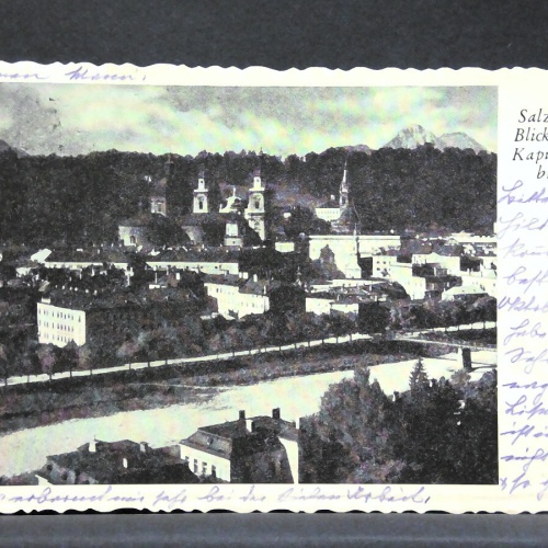 Salzburg Blick vom Kapuzinerberg Salzach JW165850