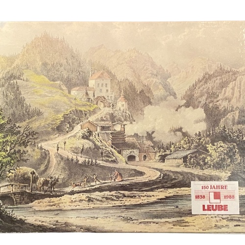 4133 Wilhelm Günther, Dr. 150 JAHRE LEUBE 1938 1988 HC +Abb
