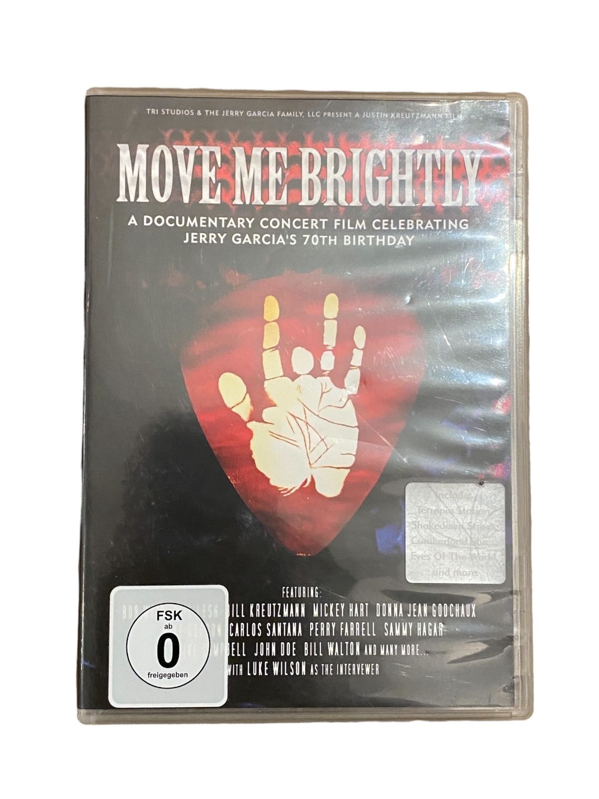 3084 Justin Kreutzmann MOVE ME BRIGHTLY HC +Abb, Jerry Garcia