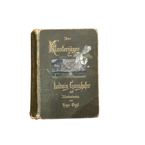 7046 Ludwig Ganghofer DER KLOSTERJÄGER HC +Abb Hugo Engl (Illus.)