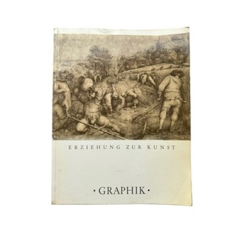 4780 Rolf Hänsler ERZIEHUNG ZUR KUNST. GRAPHIK +Abb. Verlag Pädagogischer Unterr