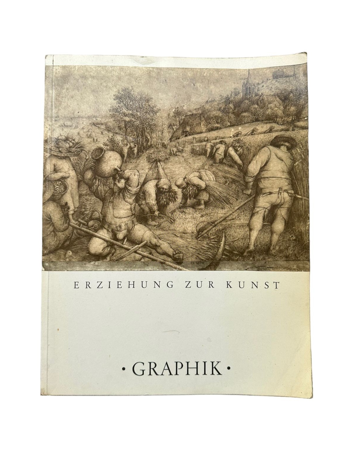 4780 Rolf Hänsler ERZIEHUNG ZUR KUNST. GRAPHIK +Abb. Verlag Pädagogischer Unterr