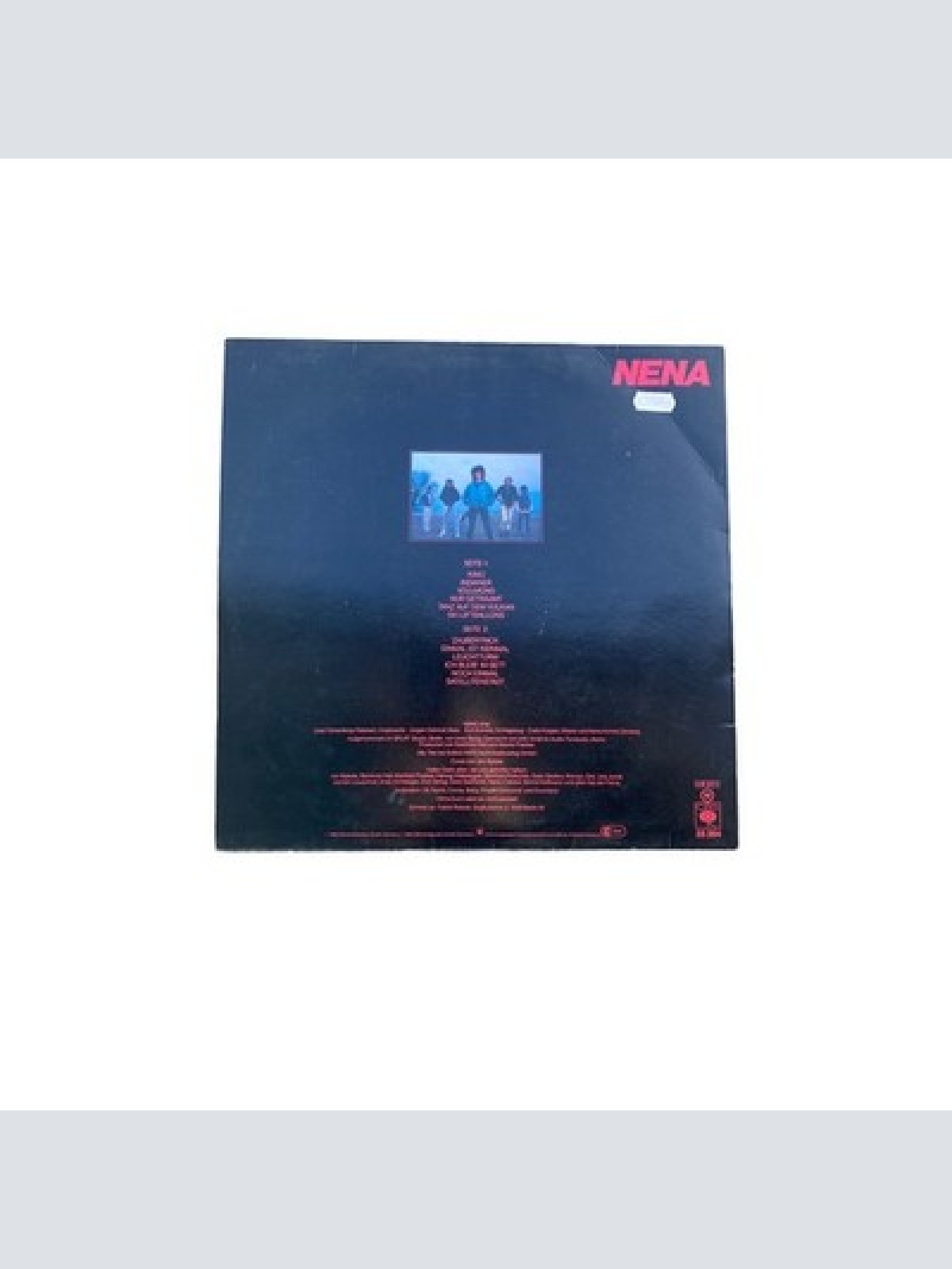 4083 NENA NENA AUFGENOMMEN IM SPLIFF STUDIO BERLIN VINYL HÖRBUCH