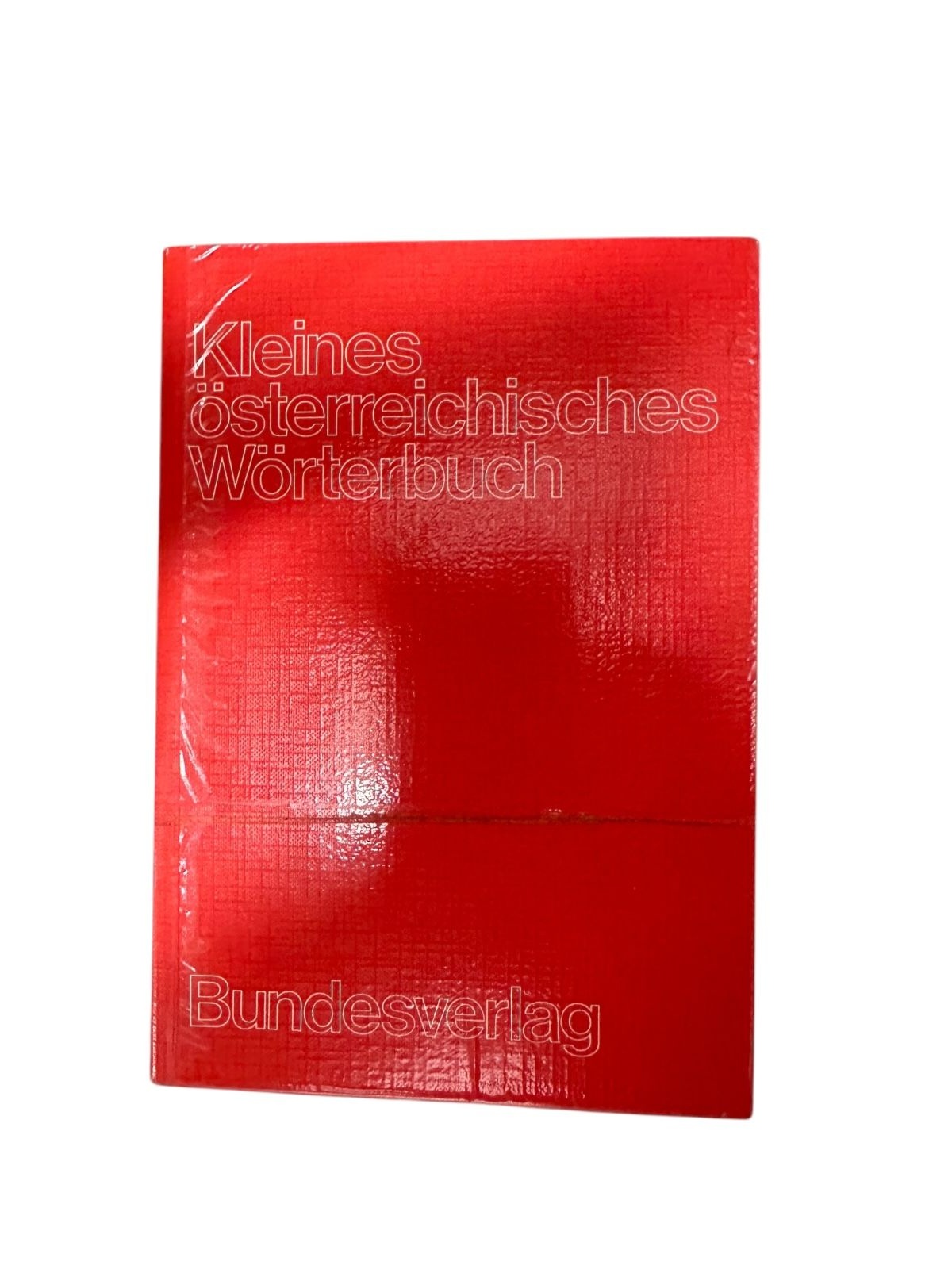 9058 KLEINES ÖSTERREICHISCHES WÖRTERBUCH +Illus