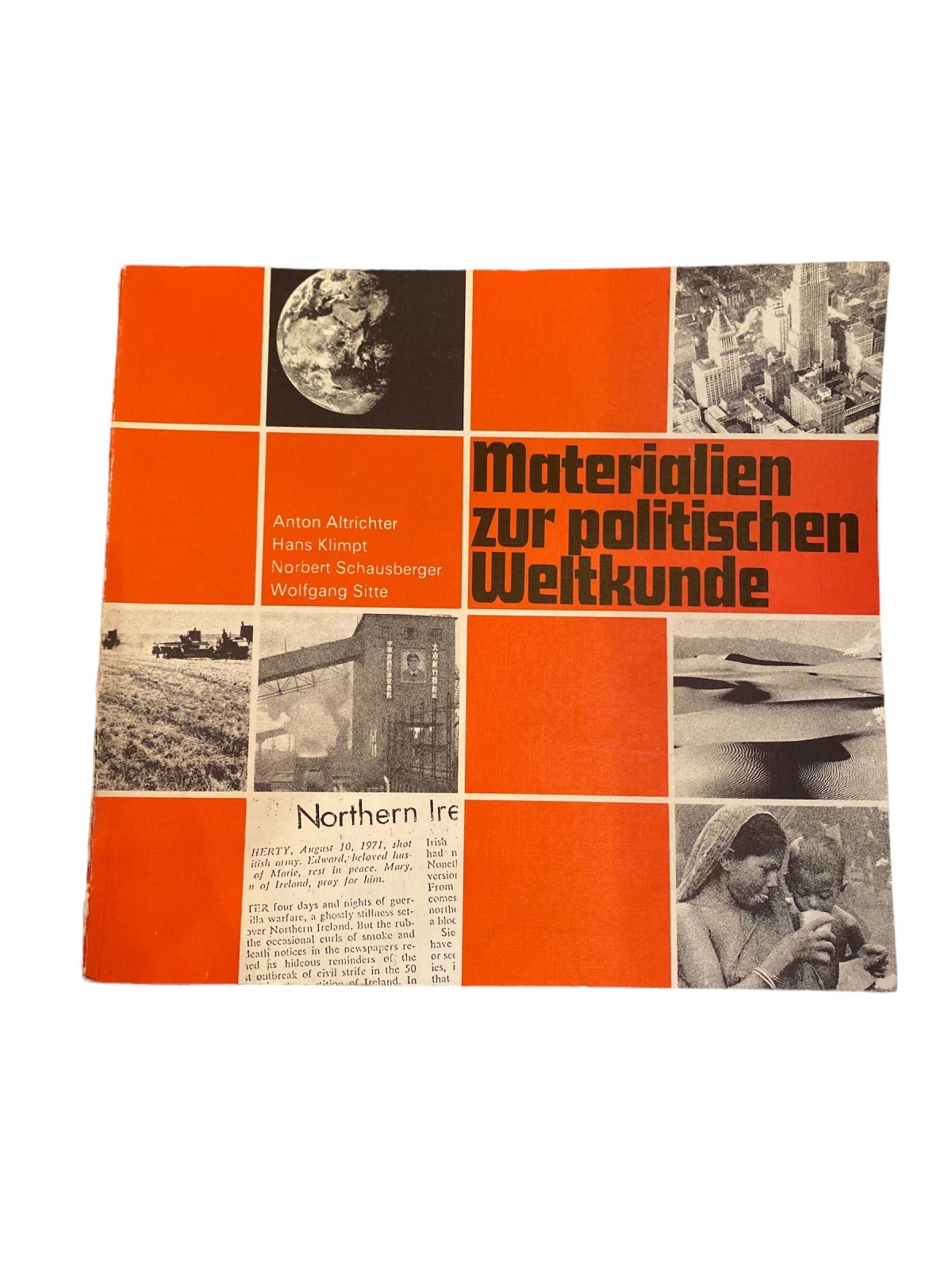1924 Anton Altrichter MATERIALIEN ZUR POLITISCHEN WELTKUNDE +Illus