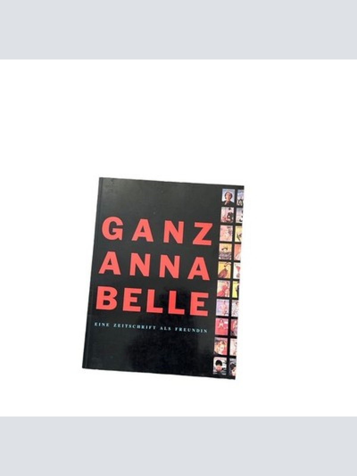 7425 GANZ ANNABELLE +Abb Chronos Verlag Museum für Gestaltung Zürich