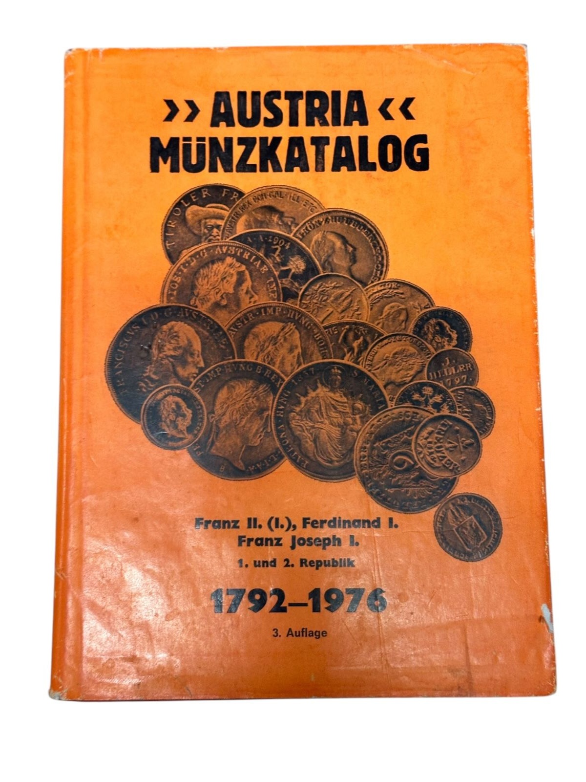 9257 "AUSTRIA"-MÜNZKATALOG 1792 - 1976 HC +Abb