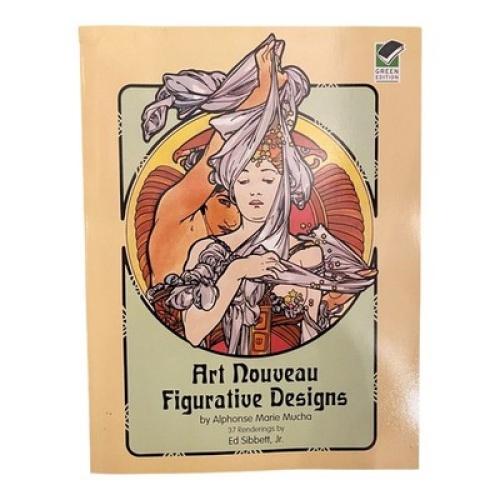 1040 Alphonse Marie Mucha ART NOUVEAU - FIGURATIVE DESIGNS 37 Rendings