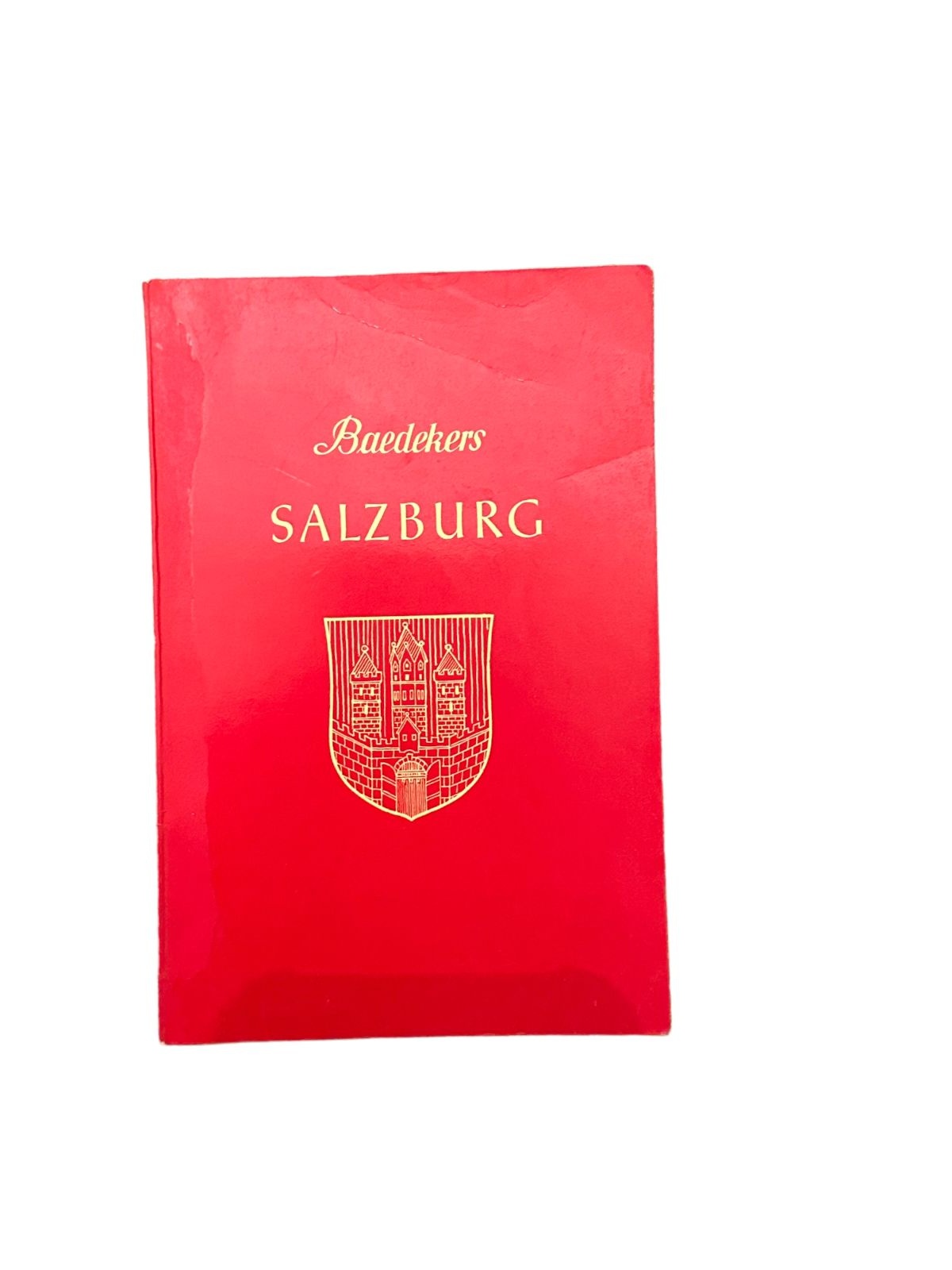 7122 Karl Baedeker BAEDEKERS SALZBURG +Abb+Karten Kurzer Stadtführer