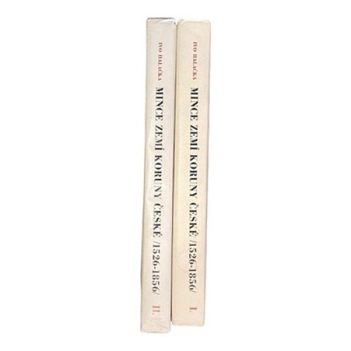 1257 Ivo Halacka MINCE KORUNY CESKE 1526-1856 HC +Abb