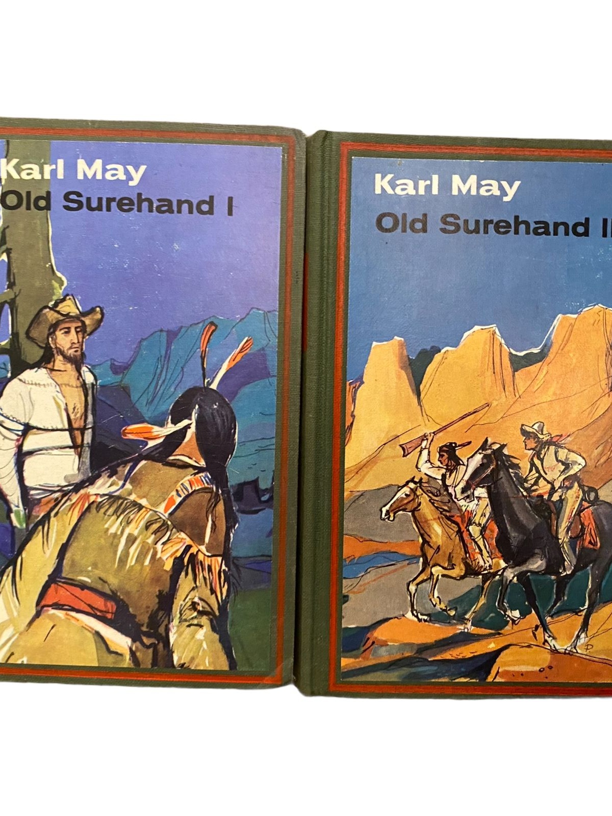 1065 Karl May OLD SUREHAND Zweiter Band HC ERZÄHLUNG ENDE DER 60 JAHRE