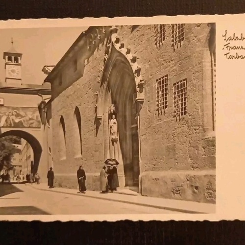 Salzburg Franziskaner Torbogen 600378A gr K