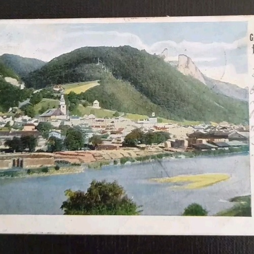 Salzburg Hallein Mit Barmsteine 600338A gr K