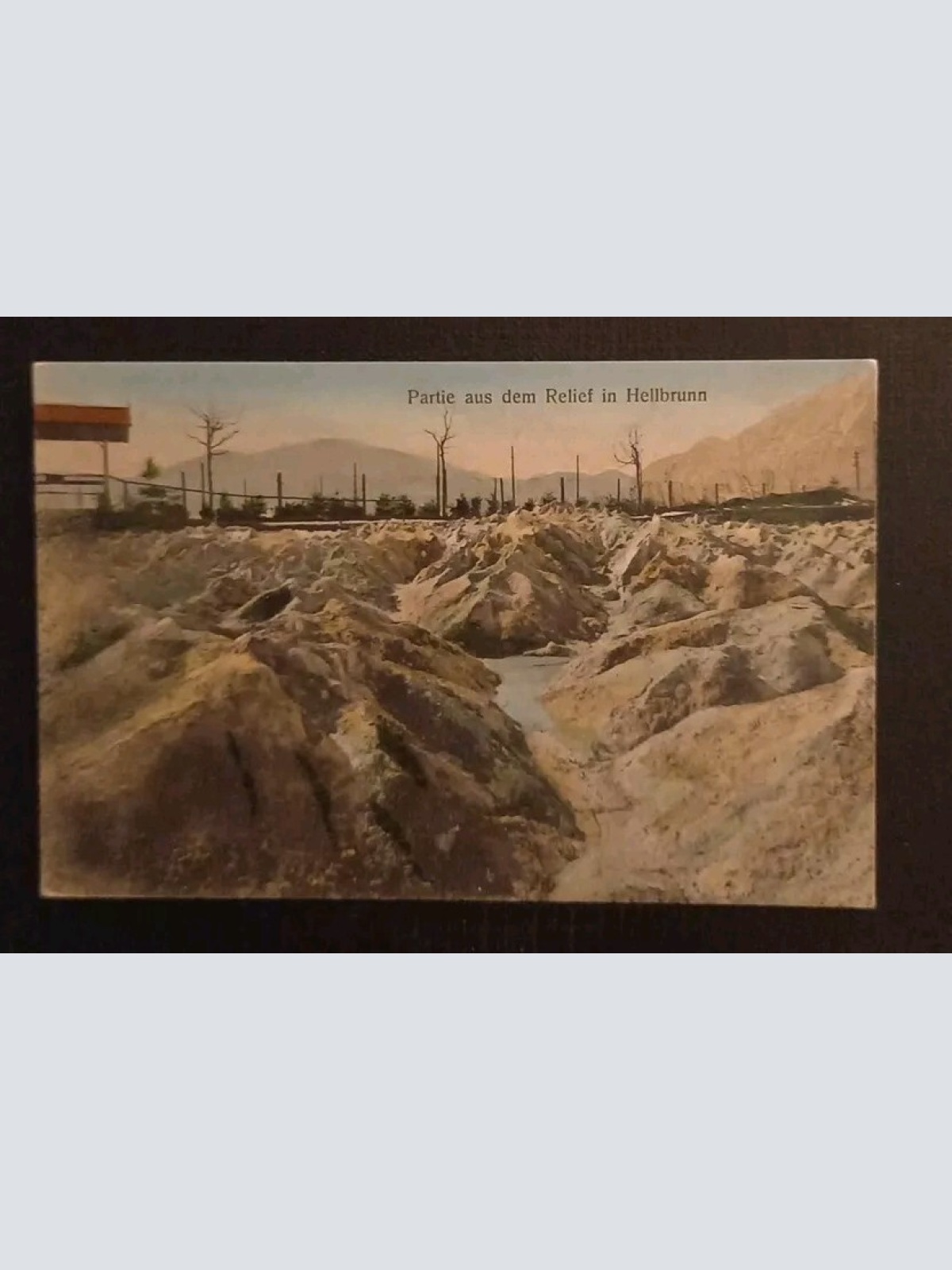 Salzburg Partie Aus Dem Relief In Hellbrunn 165910 gr K