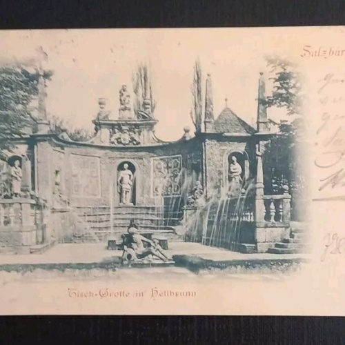 Salzburg Hellbrunn Tischgrotte 600344A gr K