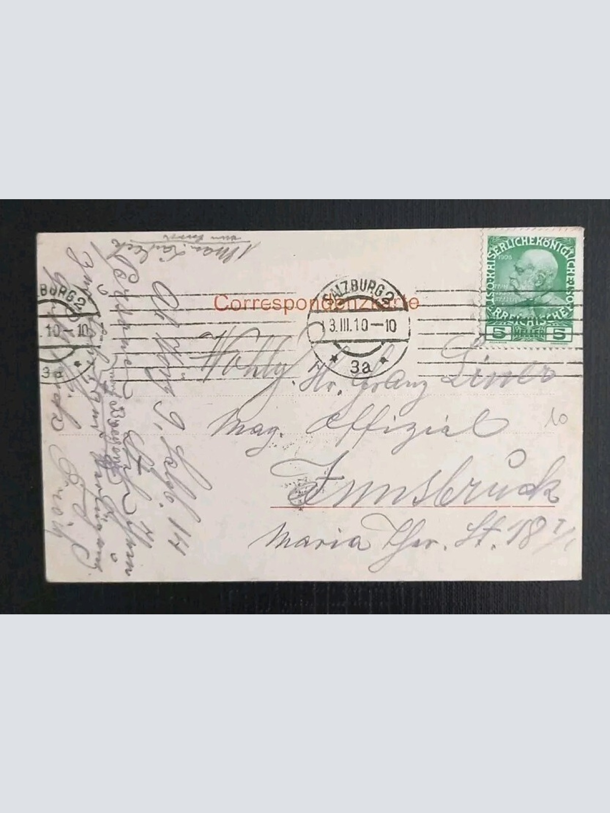 Salzburg Schloss Mirabell 600370A gr K