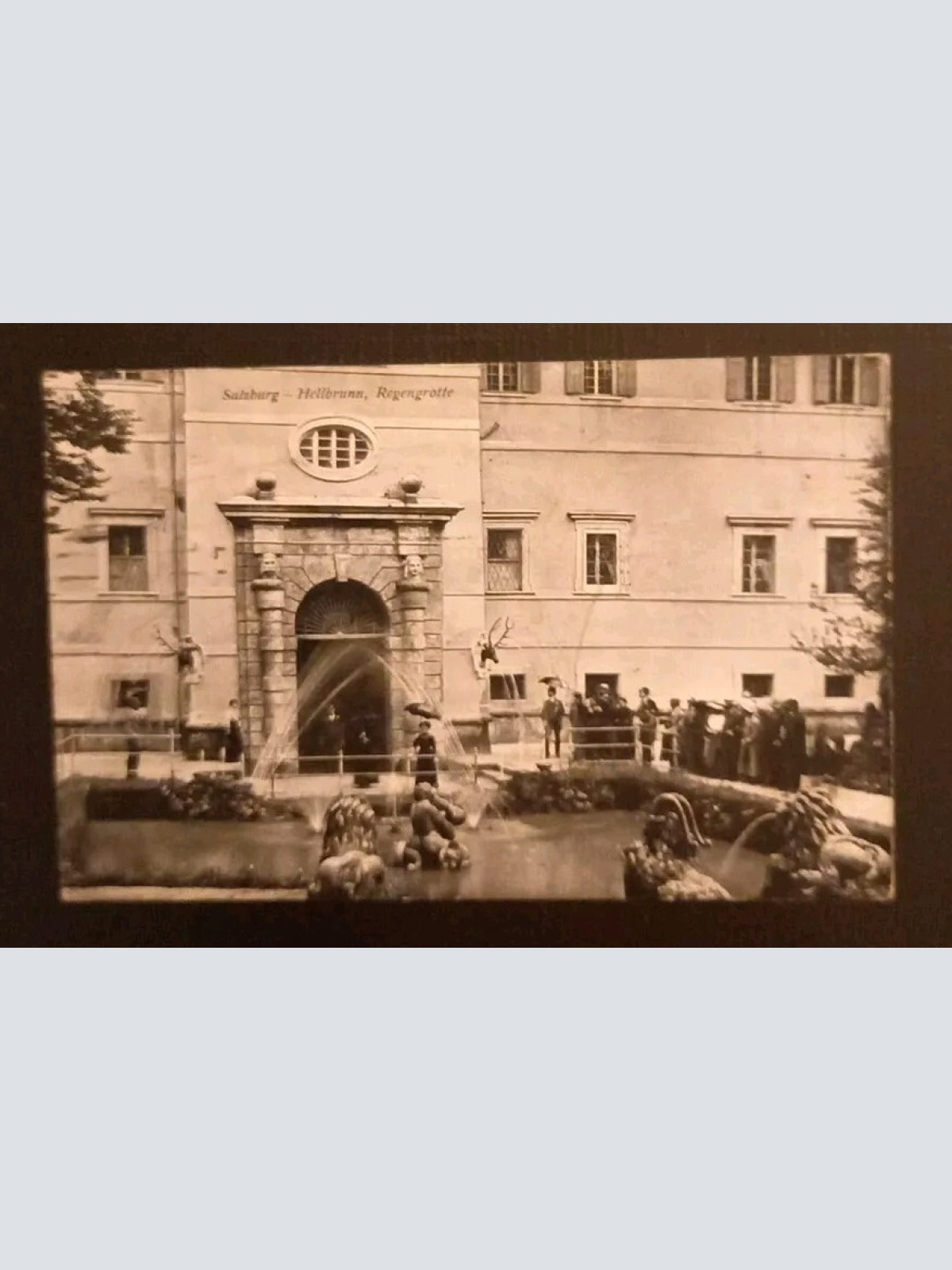 Salzburg Hellbrunn Regengrotte 600341A gr K