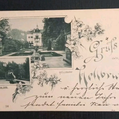 Salzburg Hellbrunn Monatschlössl 600349A gr K
