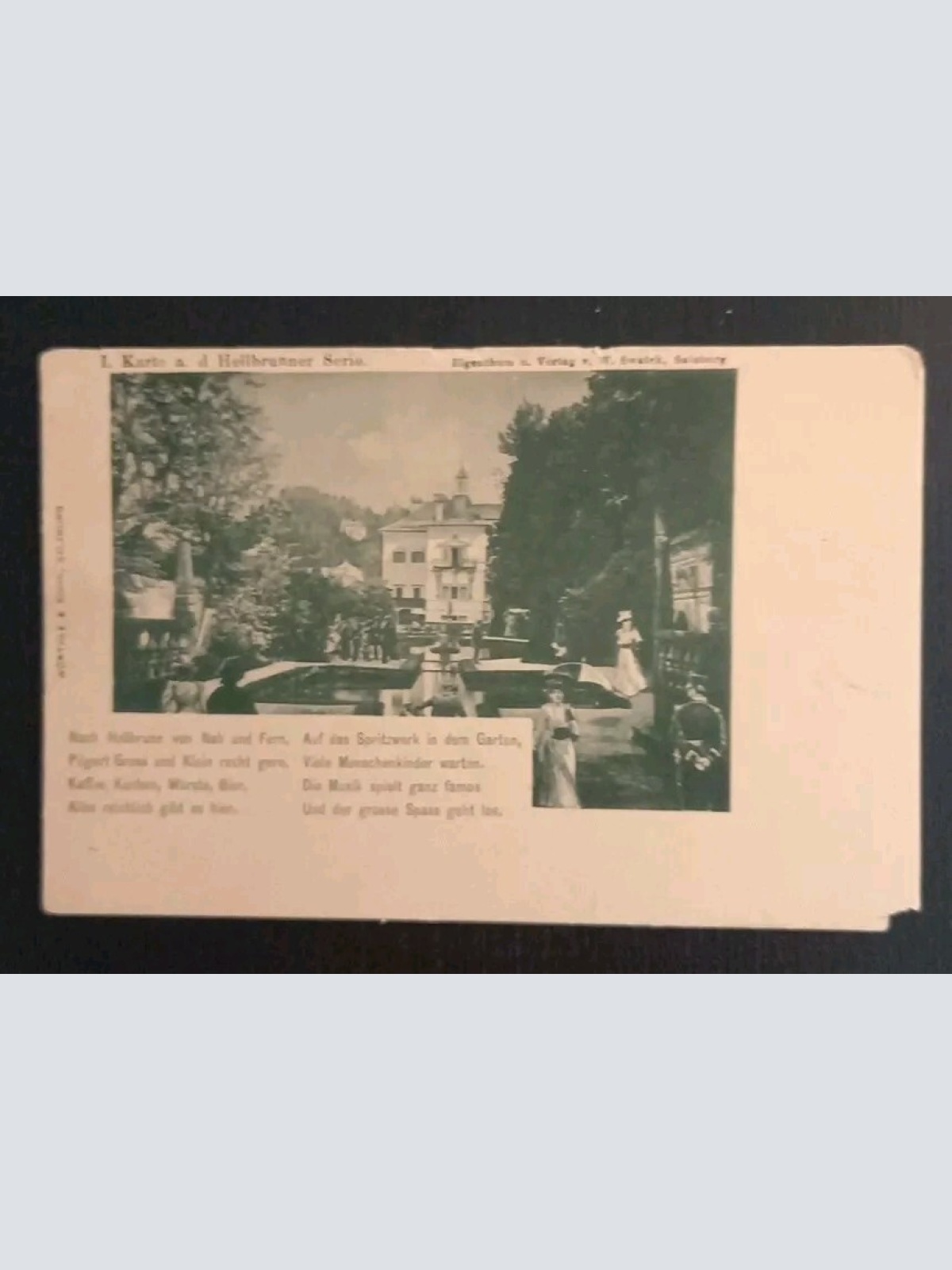 Salzburg Hellbrunn Wasserspiele 600364A gr K