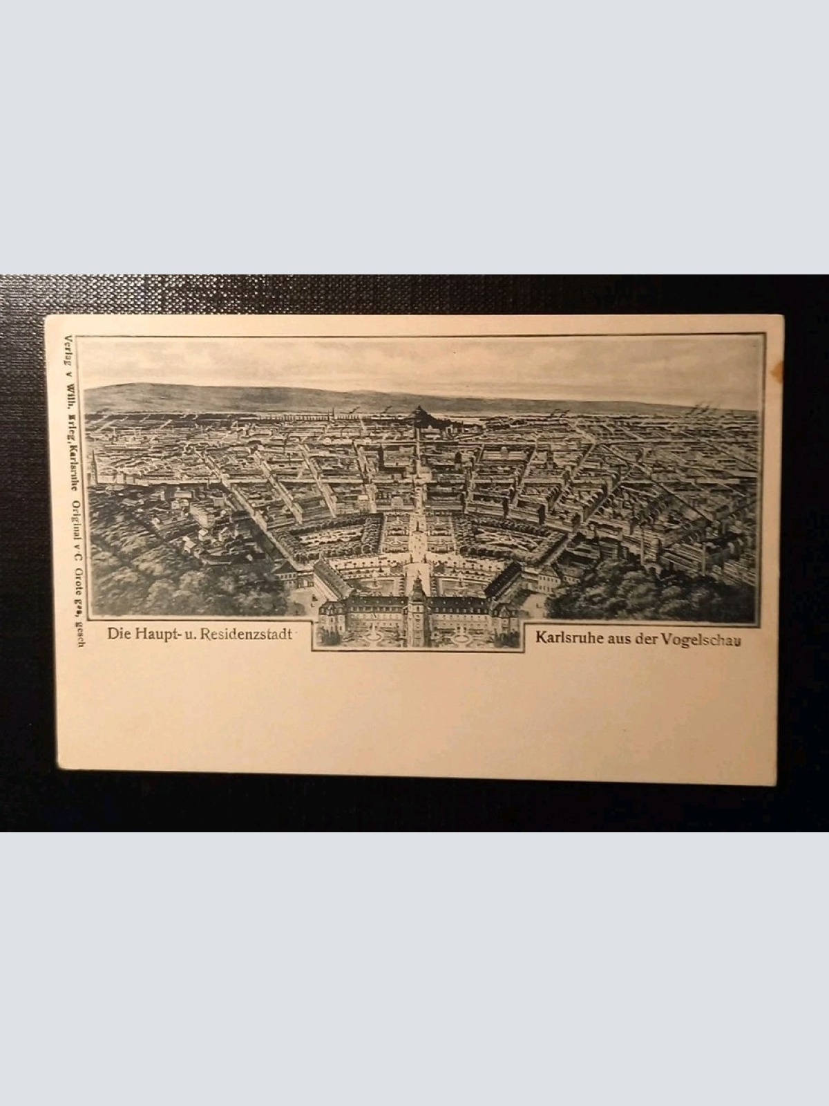 Karlsruhe Aus Der Vogelschau 180210 H Gr