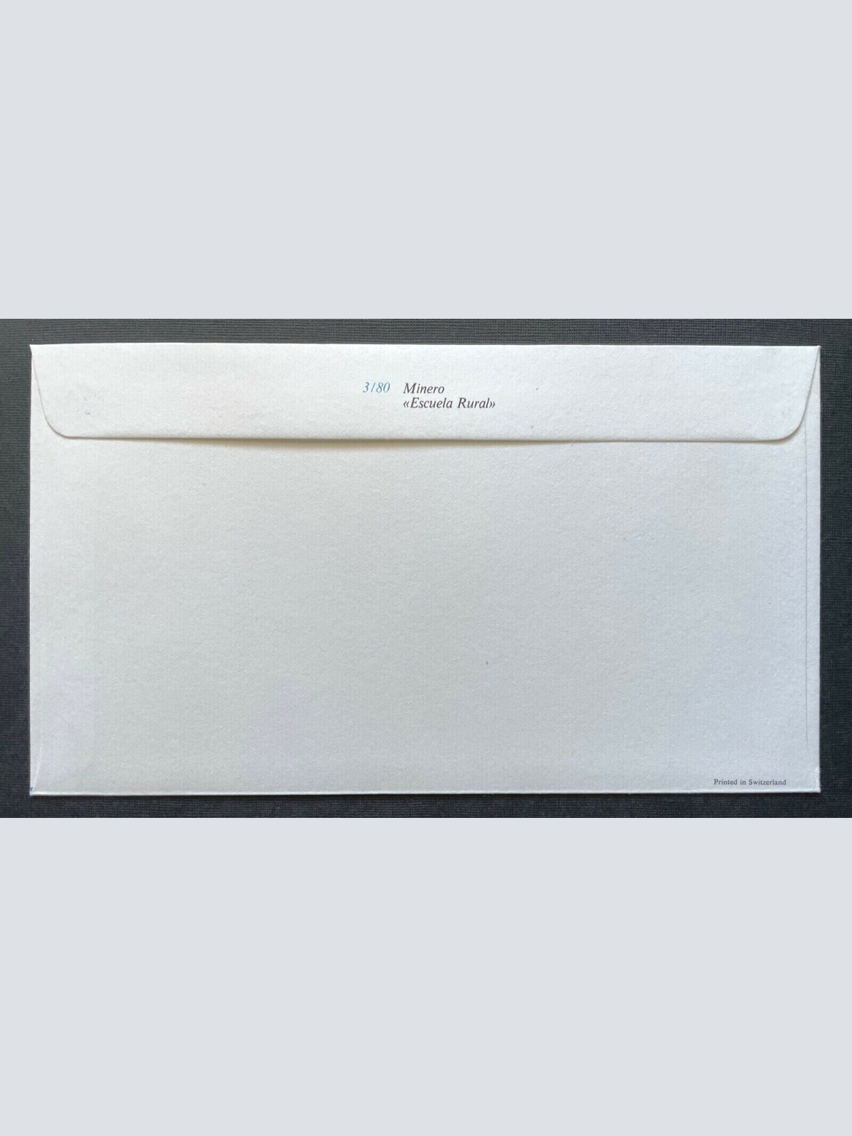 Brief Unicef FDC Flagge El Salvador Escuela Rural Minero ca.16,4x9,3cm 410305 PR