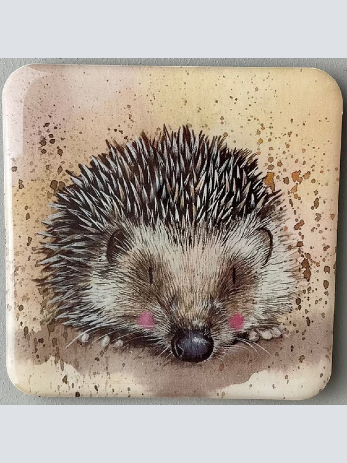 Alex Clark Igel Harriet Grußkarte  140x140 mm incl. Umschlag  0015