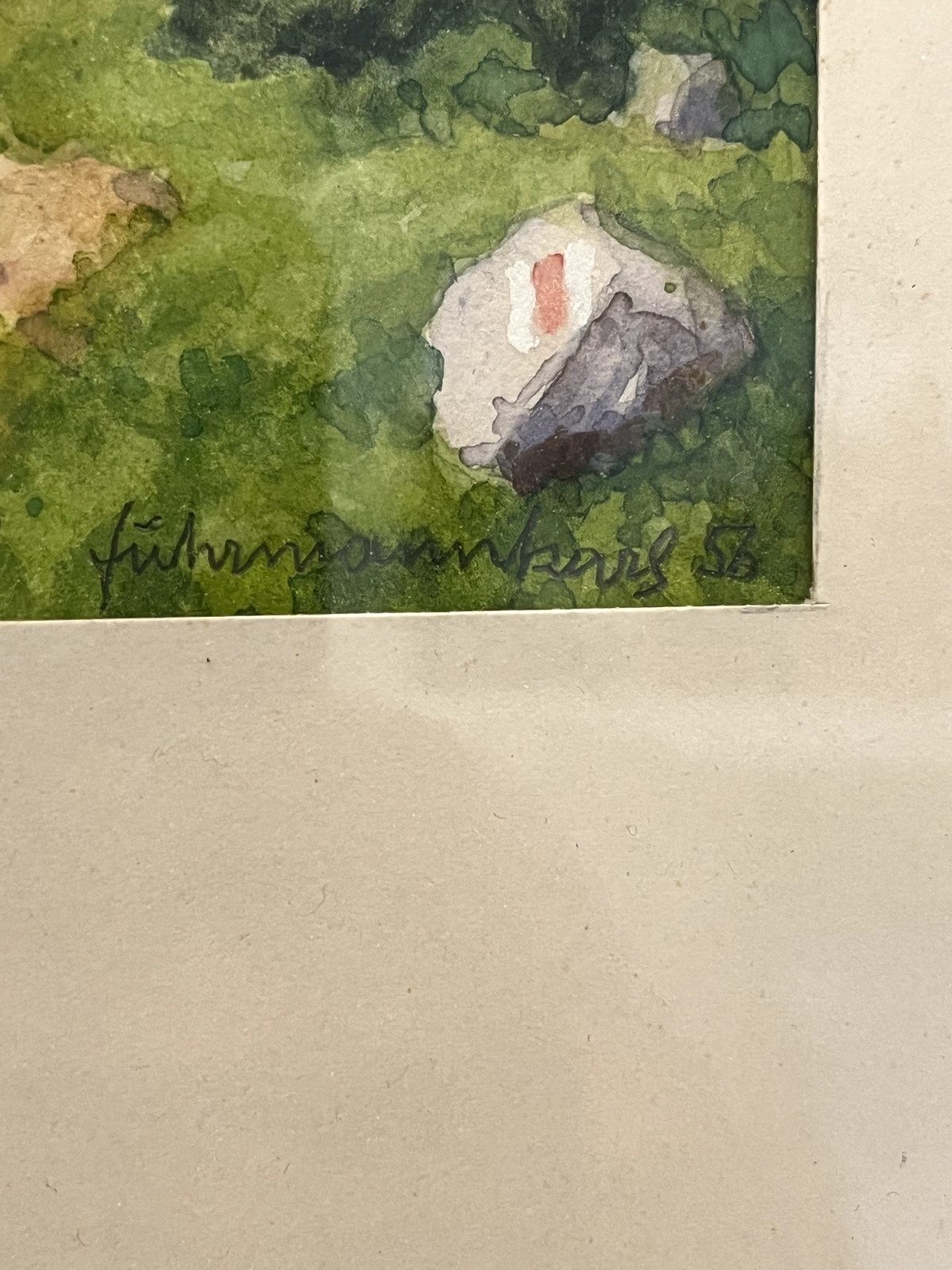 Nostalgie Bild, Kamitzer Platte, Schlesien/Polen 440x380cm ABC002