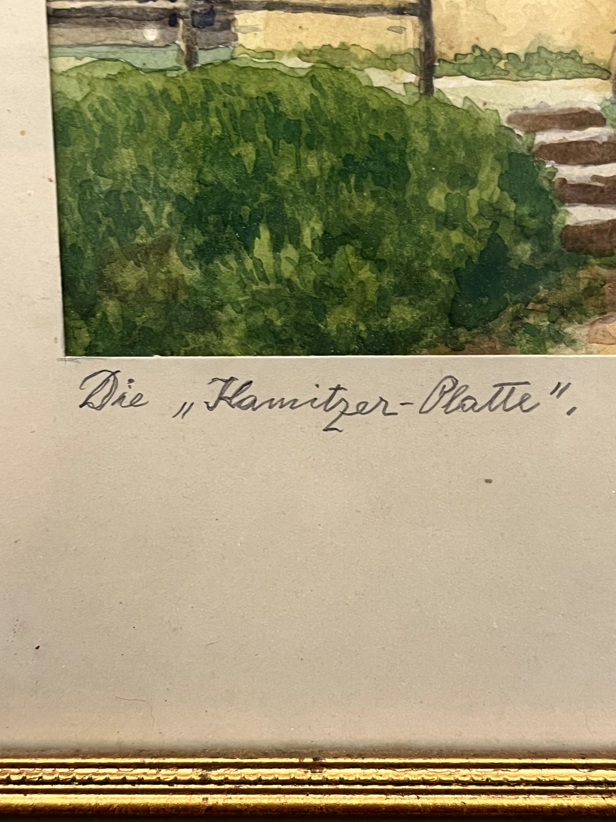 Nostalgie Bild, Kamitzer Platte, Schlesien/Polen 440x380cm ABC002