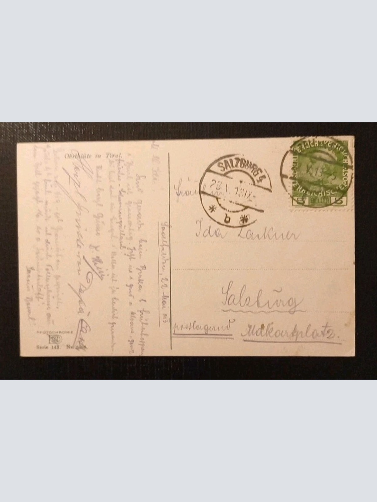 Obstblüte In Tirol Mit Kirche Gr1  5551 J