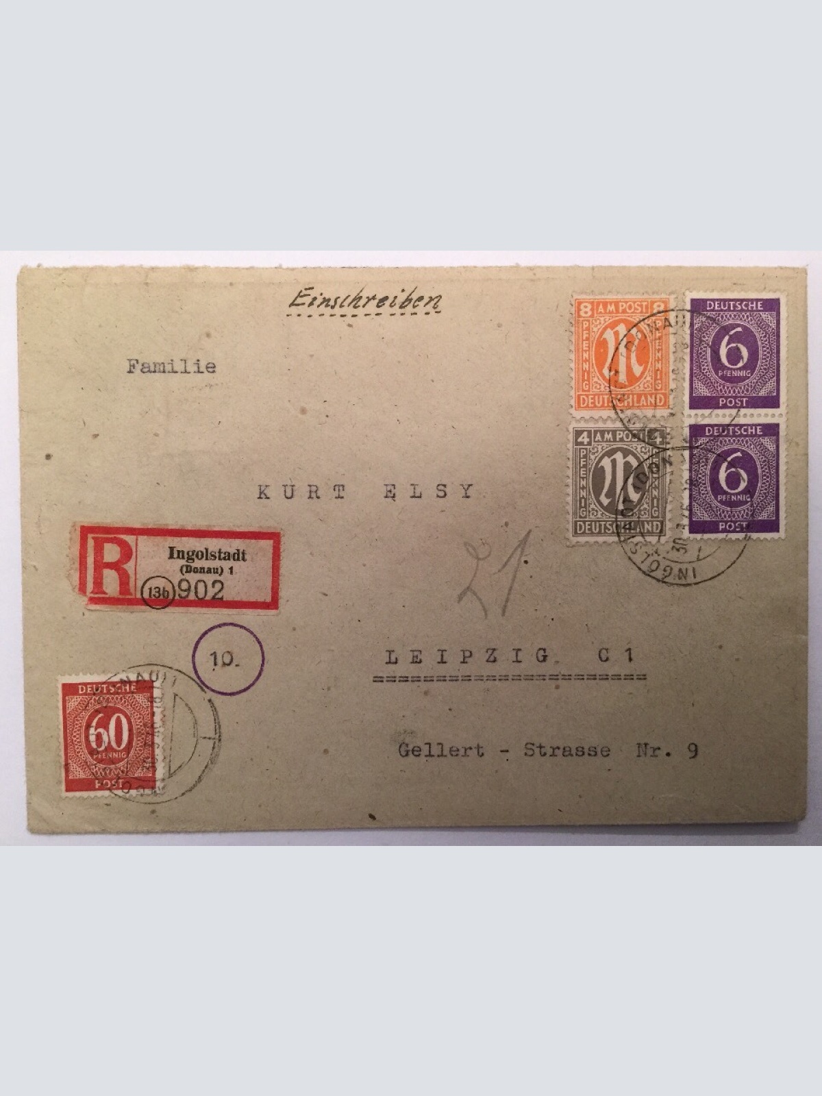 Deutsche Post Reco Ingolstadt    B14241