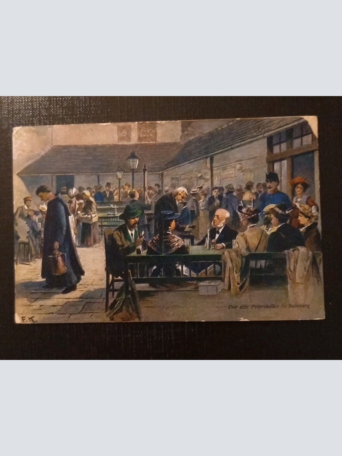 Stiftskeller St.Peter Salzburg der alte Peterskeller  Gr1 5583 J