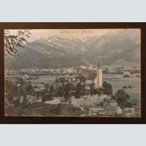 Golling Von St Nikolaus Salzburg Gr1 J 5565