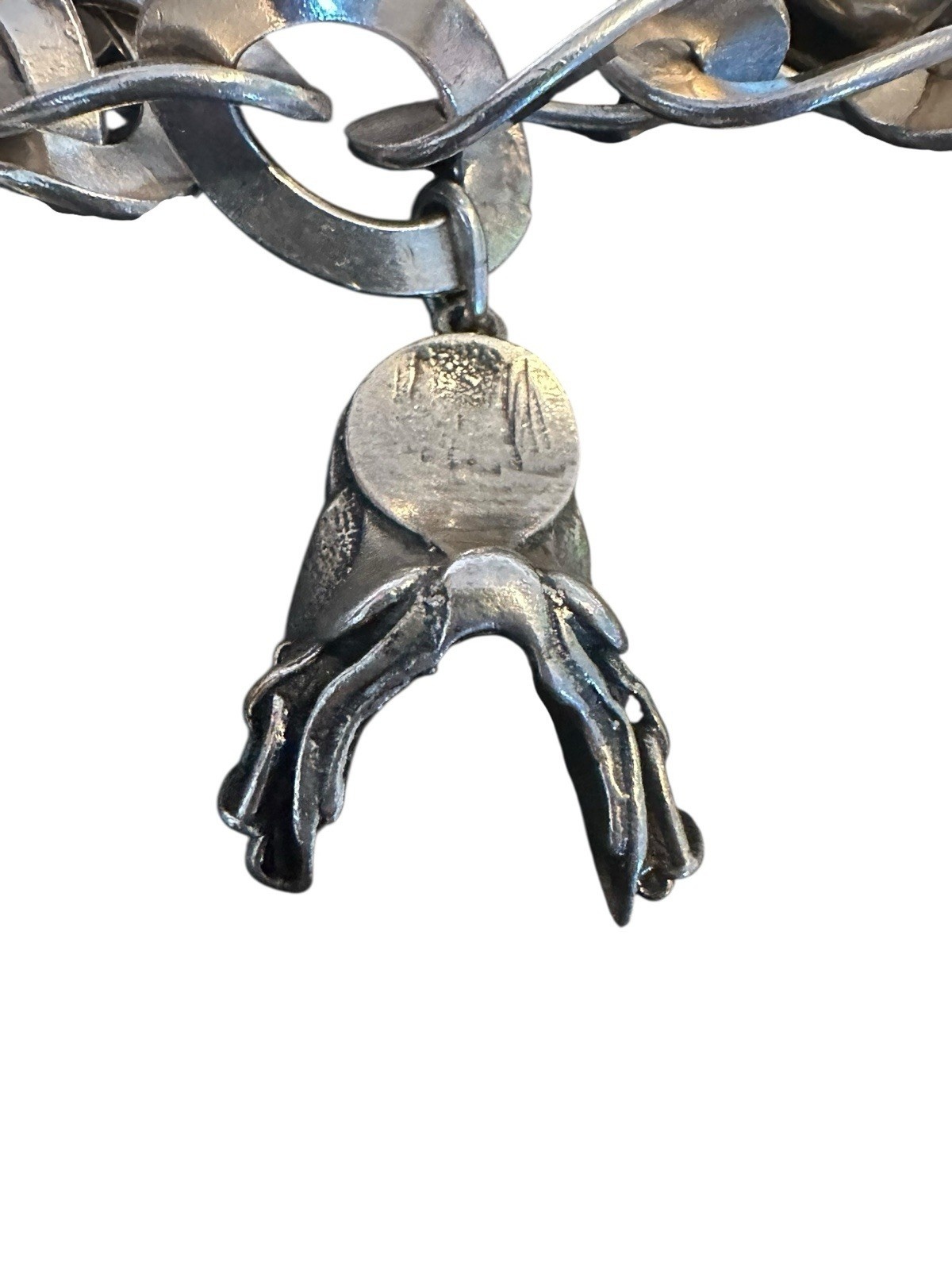 Highlight Charivari Kette Silber 13 Anhänger Tiere Silber Kette 22 cm gepunzt