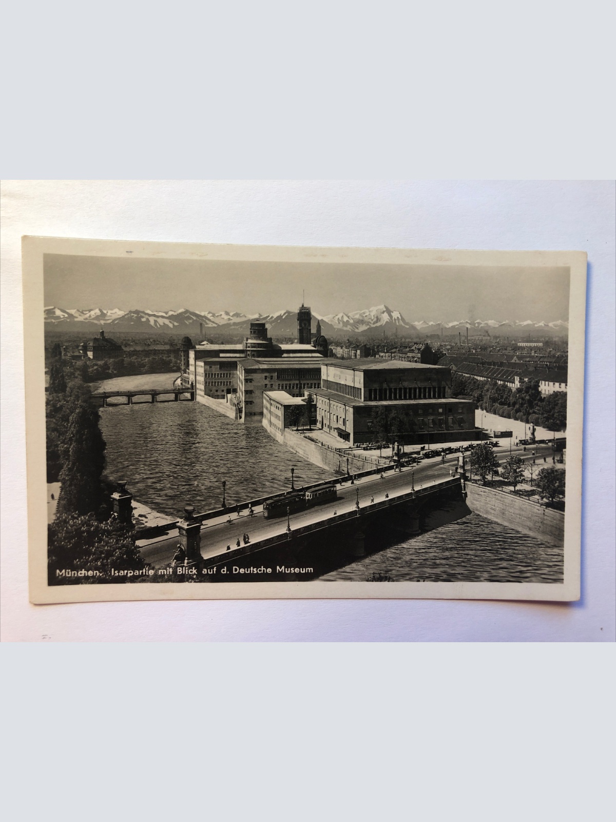 München. Isarpartie mit Blick auf d. Deutsche Museum. 20246