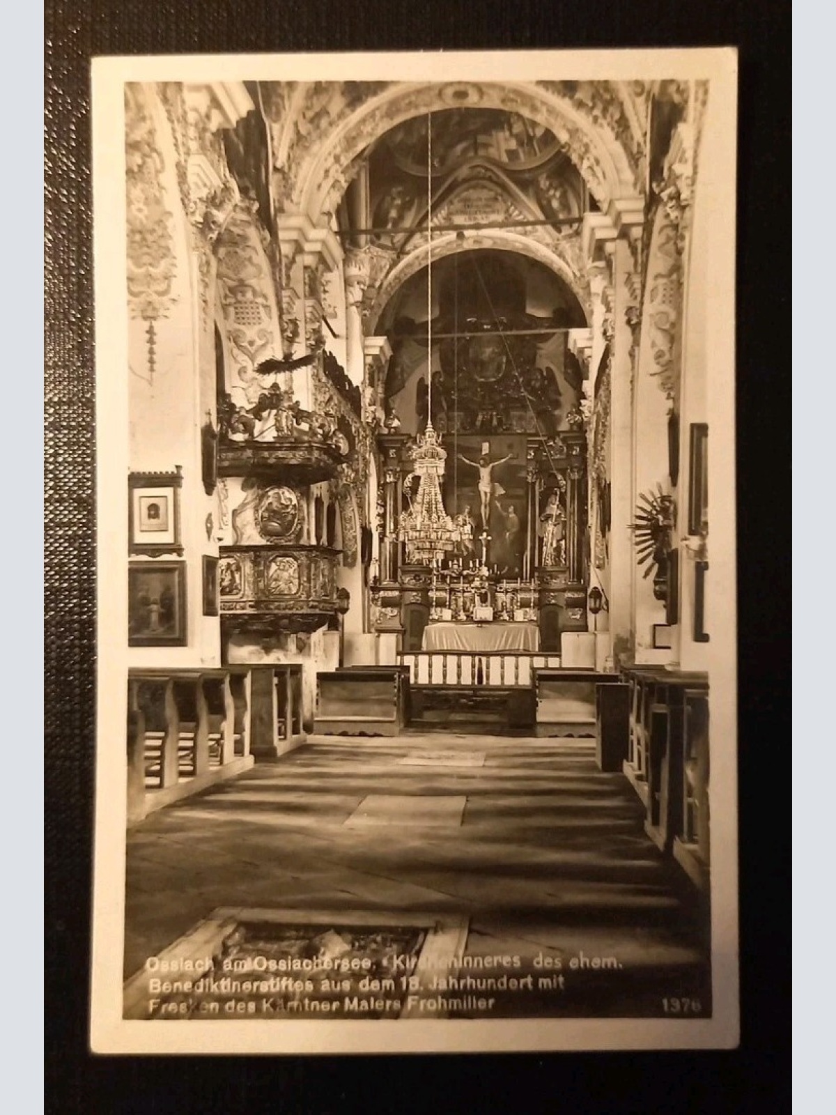 Ossiach Am Ossiachersee Kircheninneres 40166 H Gr
