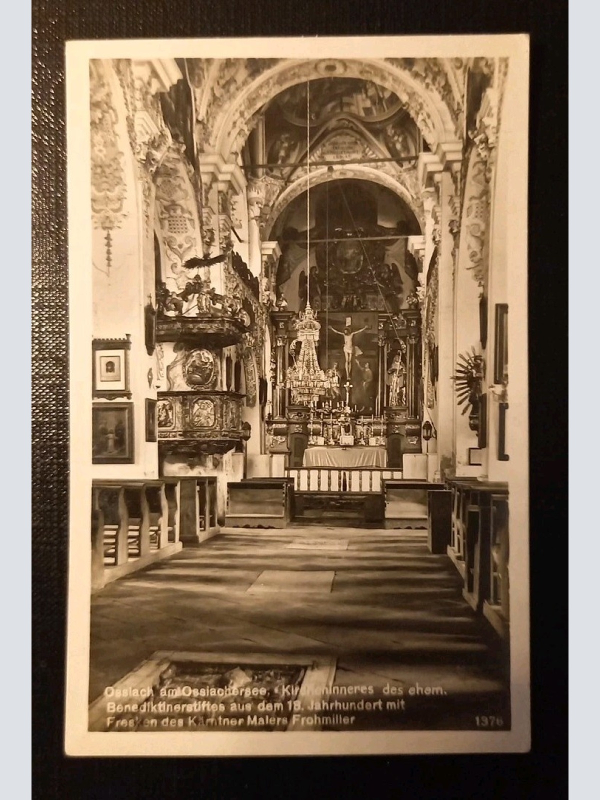 Ossiach Am Ossiachersee Kircheninneres 40166 H Gr