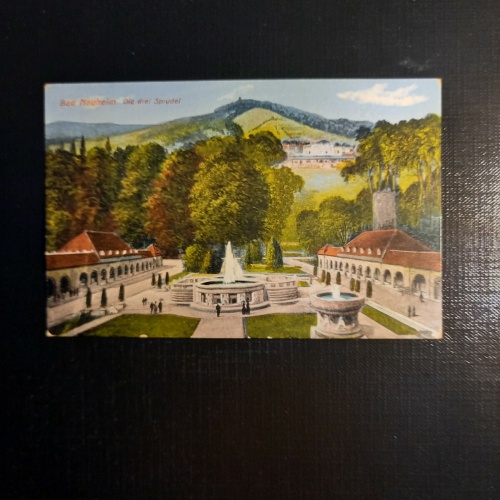 Bad Nauheim,  Die drei Sprudel 402762 gr C