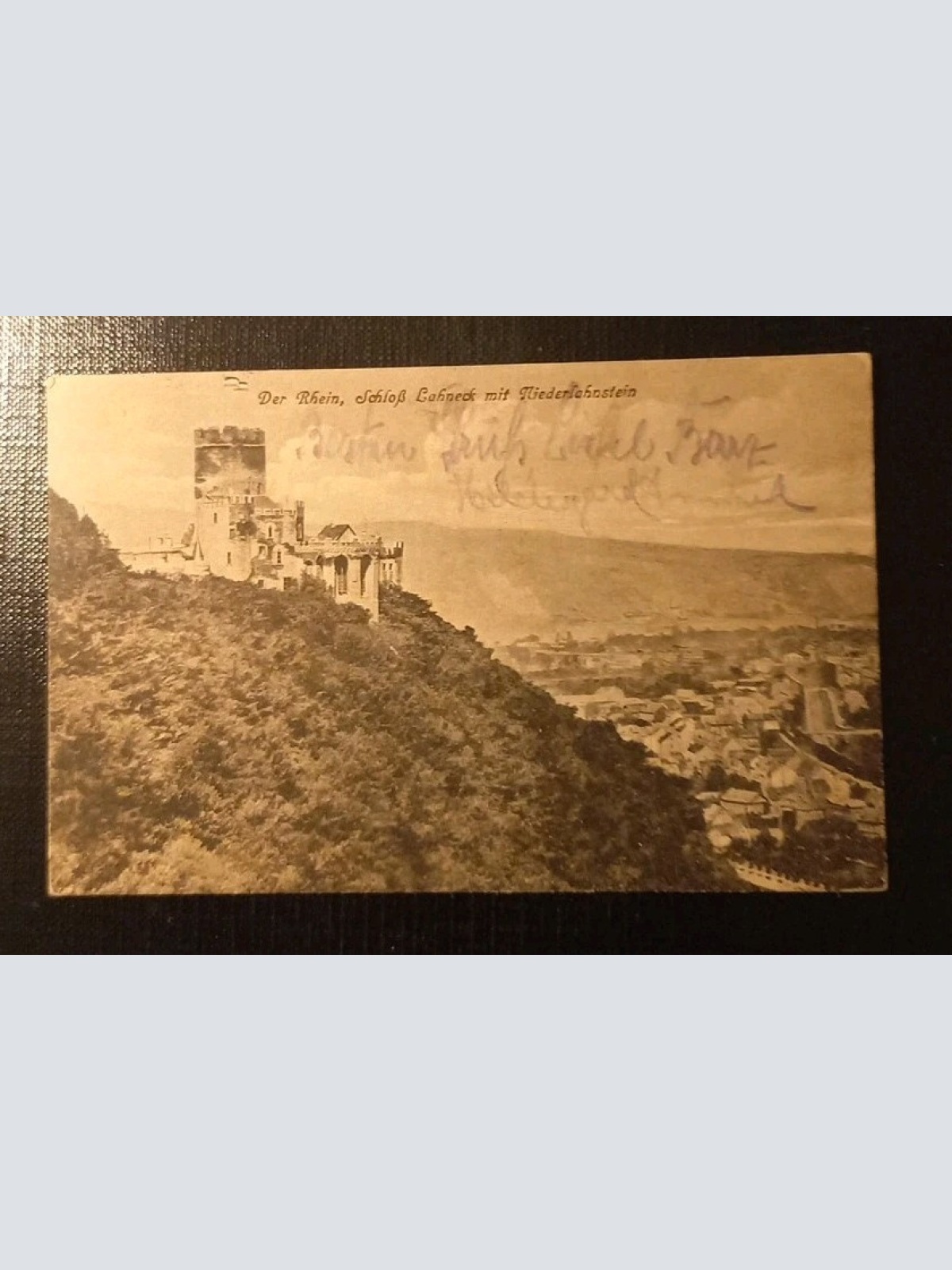 Rheinland-Pfalz Schloß Lahneck 180264 H Gr