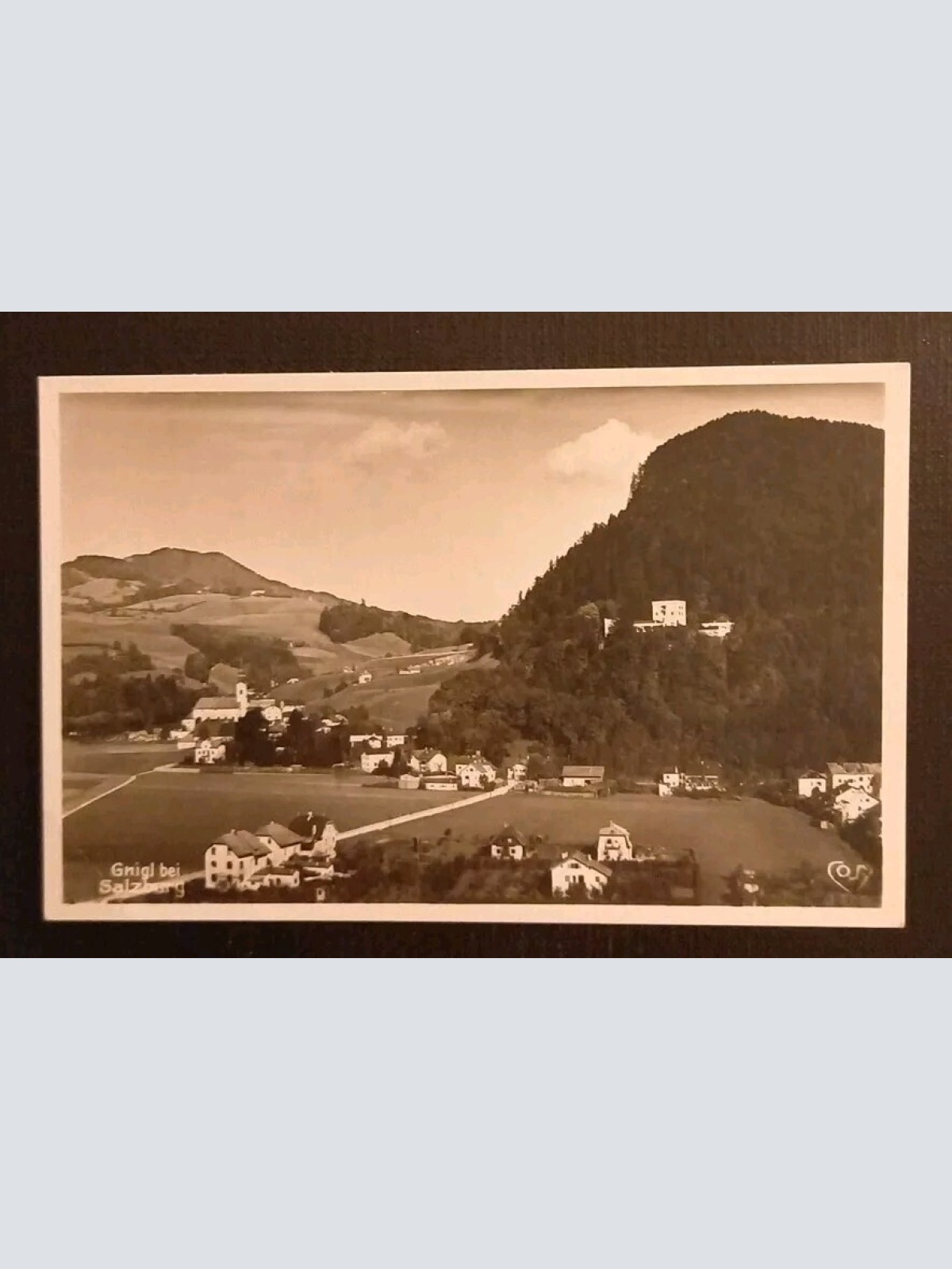 Salzburg Gnigl Mit Heuberg Und Fürberg 600708A gr K