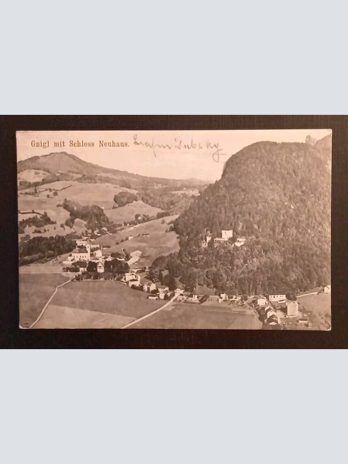 Salzburg Gnigl Mit Schloss Neuhaus 600703A gr K