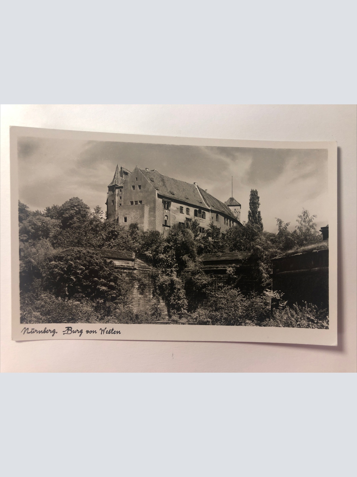 Nürnberg. Burg von Westen. 20346