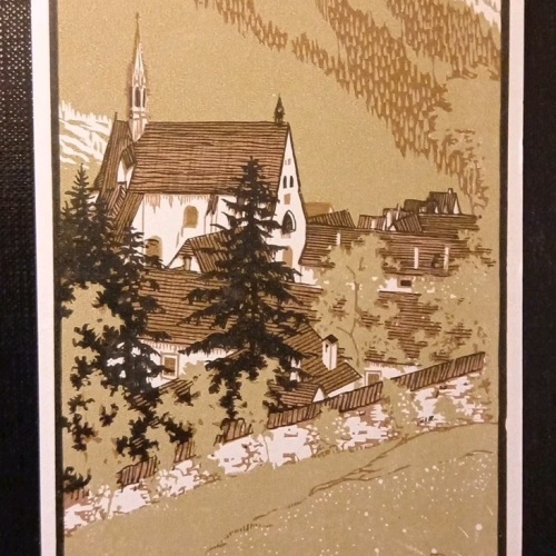 Kartäuser Gaming Blick Vom Zürner auf Kirche Gr