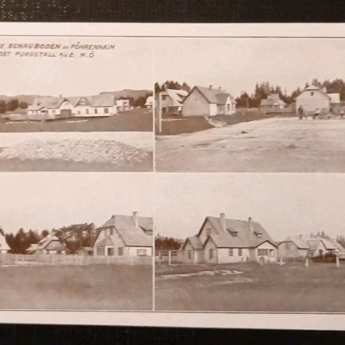 Kolonie Schauboden Am Föhrenhain Purgstall Niederösterreich Gr