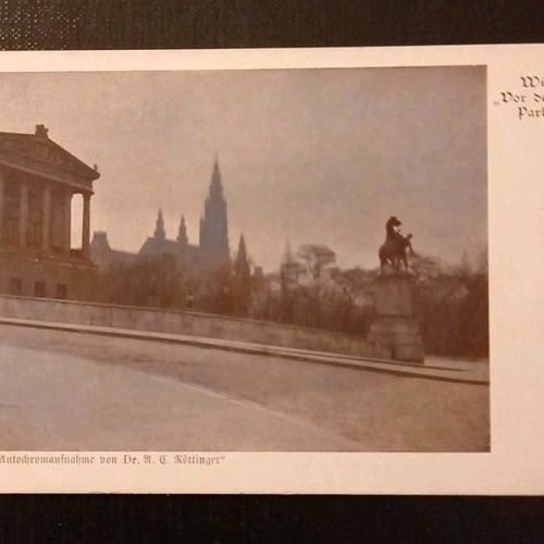 Wien Vor Dem Parlament Gr